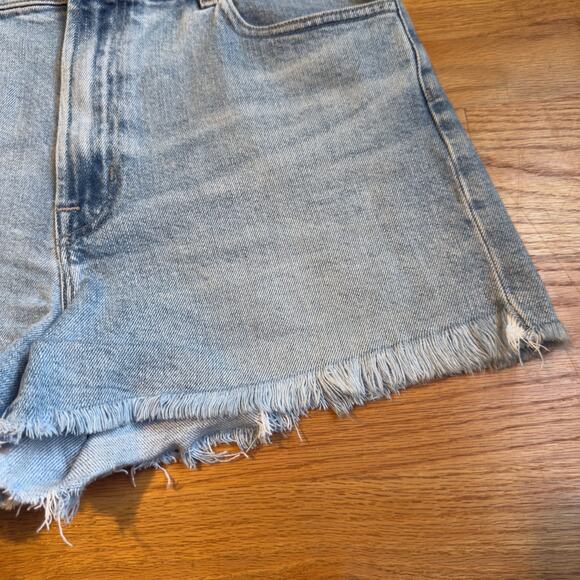 J Brand Denim Cutoff Blue Jean Shorts Size 31 Raw Hem - Picture 3 of 7